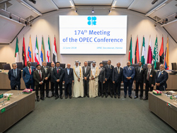 Group photo of the OPEC Ministers taken at the OPEC Secretariat in Vienna