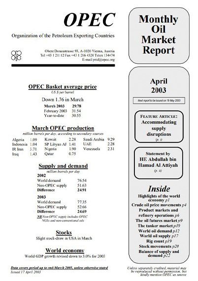 MOMR April 2003