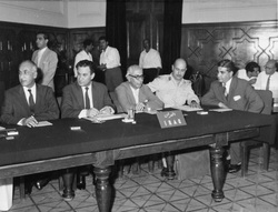 The delegation of Iraq to the historic ‘Baghdad Conference’ held between 10-14 September 1960