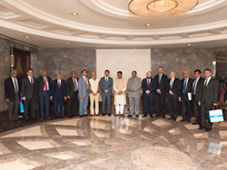 Group photo of the officials attending the third High-level Meeting of the OPEC-India Energy Dialogue