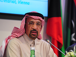 HE Khalid A. Al-Falih, Saudi Arabia's Minister of Energy, Industry and Mineral Resources, and President of the OPEC Conference
