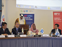 The Ninth IEA-IEF-OPEC Symposium on Energy Outlooks took place in Riyadh, Saudi Arabia