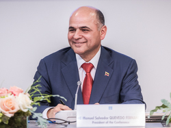  HE Manuel Salvador Quevedo Fernandez, Venezuela's People's Minister of Petroleum; and President of the OPEC Conference