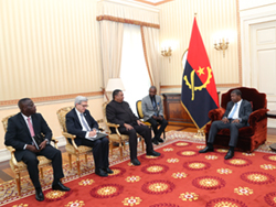 HE Mohammad Sanusi Barkindo, OPEC Secretary General, met with HE João Manuel Gonçalves Lourenço, Angola's President, in Luanda