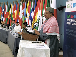 HE Mohammad Sanusi Barkindo, OPEC Secretary General, delivers his remarks at the 7th IEA-IEF-OPEC Symposium on Energy Outlooks